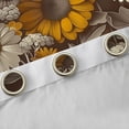 thumbnail image 4 of Castle Fairy Daisy Sunflower Black Out Curtains,Flowers Curtains Pack of 2 (42x63 Each), 4 of 6