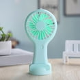 thumbnail image 4 of Summer Portable Handheld Mini Fans USB Battery Operated Small Hand Held Fan with 3 Speeds for Travel/camping/Outdoor/Home/, 4 of 4