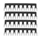 thumbnail image 2 of Bloque de terminales ANGGREK tipo Horquilla 400V 8 Posiciones 10 Piezas, 2 of 8