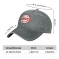 thumbnail image 6 of LNWH Baseball Cap, Adjustable Size for Running Workouts and Outdoor Activities All Seasons, Exclusive Character - Gray, 6 of 8