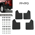 thumbnail image 5 of 4pcs Adjustable Mud Flaps Weather Resistant Splash Guards For Car SUVs Long Lasting Use Rural Drives Simple Installation, 5 of 8