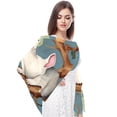 thumbnail image 4 of Tmall Translucent Chiffon Silk Scarf Light Breathable Head Wrap 180x73 (70.86x28.7in) Casual Accessory, 4 of 6