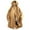 Khaki, variant on Mens Winter Coat Longline Hooded Windbreaker Coat Autumn Winter Thickened Casual Outerwear Jacket Windproof Warm Jackets for Men Black XL