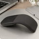 thumbnail image 3 of Ratón Inalámbrico Portátil con Bluetooth, Curvo, Táctil, Plegable, Ultrafino, Silencioso, Ergonómico, para PC, Portátiles, Color Negro, 3 of 8