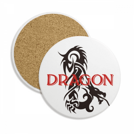 

Animal Dragon Oriental Myth Western Myth Coaster Cup Mug Tabletop Protection Absorbent Stone