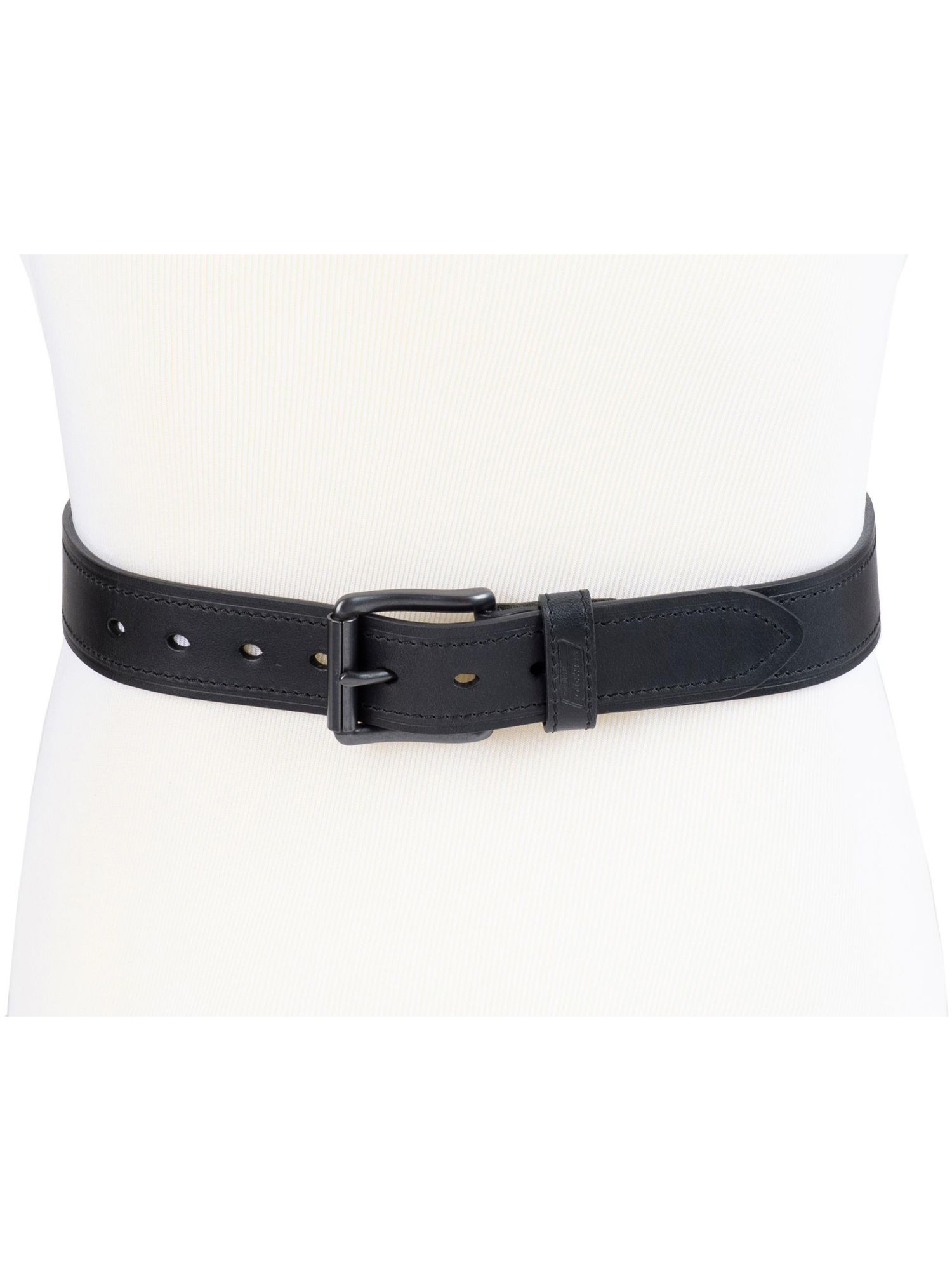 Genuine Dickies Men's Leather Work Belt, Black photo 3