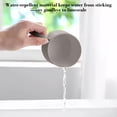 thumbnail image 5 of Dongrere Plastic Coffee Mug, Solid Color Tea Cup with Handle, Simple Drinkware Cup for Home, Office and Cafe Use, 3.3x3.6 Inch, Gray, 5 of 6