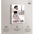 thumbnail image 2 of Model of Paris Sketch Cover Canvas Print Fashion Art by Art Remedy, Gallery Wrapped, 36 x 54, 2 of 6