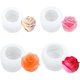 thumbnail image 1 of 4pcs Rose Silicone Mold Diy Valentine's Day Rose Shaped Ice Mold Whiskey Beautiful Flower Shape for Party Bar Ice Cube Molds, 1 of 5