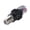 Black, variant on NEXAVKPR 1Piece RF to RJ45 Adapter RJ45 to RF Connectors Coaxial to Ethernet Adapter