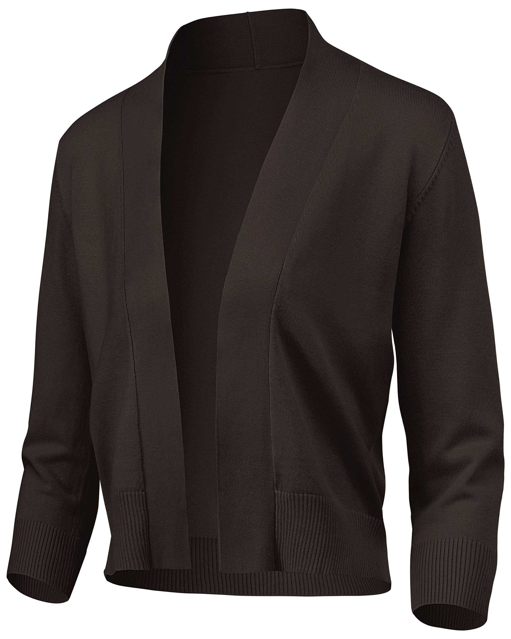 Classic Bolero Cardigan, 3/4 Sleeve
