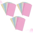 thumbnail image 3 of 3 juegos de papel de relleno de hojas sueltas A5 Reemplazo de papel Papeles básicos Papeles de colores para tienda escolar (Patrón horizontal A5), 3 of 7