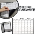 thumbnail image 3 of SharkTRUE Magnetic Monthly Calendar: Reusable, Waterproof, Perfect for Family Organization & Gift, 3 of 8