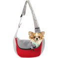 thumbnail image 1 of Breathable Mesh Travel Dog Harness - Red Gray Camouflage (Size L), 1 of 4