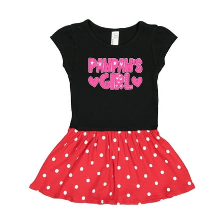 

Inktastic Pawpaw s Girl Gift Gift Toddler Girl Dress