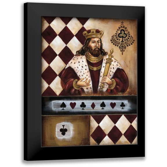Fields, Wendy 11x14 Black Modern Framed Museum Art Print Titled - Casino V