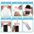 thumbnail image 5 of Unique Bargains 2 Pcs Inflatable Mobile Waterproof Bag Pink Universal Waterproof Case Compatible for Phone 4.92"x9.65", 5 of 6