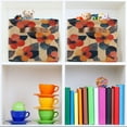 thumbnail image 6 of Yayeee 2 Pack Canvas Storage Basket with Handles for Shelves Fabric Bins Closet Organizer, Flowers Pattern, 6 of 8