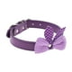 thumbnail image 1 of Collares de moda suaves y acogedores del animal doméstico del collar para el del festival Púrpura-m Zulema Cuello de cachorro de gato para perro, 1 of 8