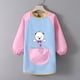thumbnail image 4 of Mascarilla impermeable de invierno para niños, delantal con estampado de pintura artística para estudio, para comer en la escuela, para guarderías y antipolvo, 4 of 5