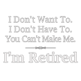 thumbnail image 3 of CafePress - Retired Dark T Shirt - Men's Classic Cotton T-Shirts, 3 of 3