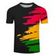 thumbnail image 3 of Tops para hombre, blusas y camisas de manga corta con cuello redondo para hombre Camisa de manga corta estampada para hombre Top/camisa de manga corta con cuello redondo Tops para hombre, 3 of 4