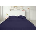 thumbnail image 1 of Greeny Green Luxury 1800 Bamboo Ultra Soft Sheet Set – Wrinkle Free, Deep Pocket, Machine Washable, Hypoallergenic, Fade Resistant Bedding Set - 5 Piece Set (Split King, Navy Blue), 1 of 5