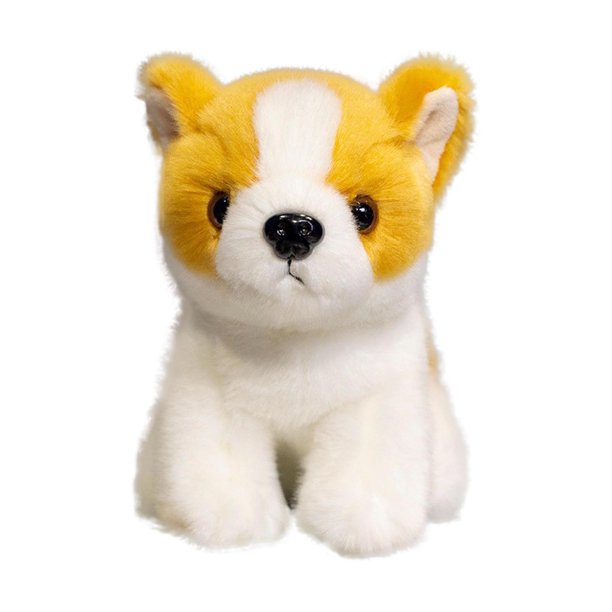 Adorable Peluche Realista De Shiba Inu, Compañero Mimoso Para El Hogar Y
