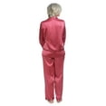 thumbnail image 2 of Women's 100% Silk Pajama Set - Luxury Sleepwear Pjs by TexereSilk (Morning Dew), 2 of 4