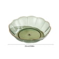thumbnail image 3 of Leodye 1PCS Fruit Snack Plate Home Living Room Exquisite Smooth High grade Coffee Table Candy Snack Placement Plate -9.84*9.84*2.36in, 3 of 6