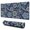 Pioneer Flower Floral-3, variant on Long Mouse Pads for Desk,Pioneer Flower Floral Print Pattern Desk Mats on Top Of Desks, Desk Mouse Pad Extra Large with 3mm Non-Slip Base and Stitched Edge for Gaming,Office,Work,Home 31.5"x11.8"