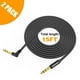 thumbnail image 2 of Cable de Instrumento HOSONGIN Negro TRS 1/4 Pulgadas Ángulo Recto a Recto para Guitarra, 2 of 7