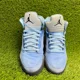 thumbnail image 5 of Ni - ke Ni - ke Air Jordan 5 Retro UNC Mens Size 8.5 Blue Black Basketball Shoes Sneakers, 5 of 5