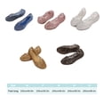 thumbnail image 3 of Sandalias de mujer Minnieouse 1 par zapatos de gelatina transpirables verano cristal Talla 37 Rosa, 3 of 6