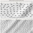 thumbnail image 2 of Soimoi White Cotton Voile Fabric Eyes Face Print Fabric by the Yard 56 Inch Wide, 2 of 7