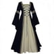 thumbnail image 4 of Disfraz de princesa Medieval renacentista de talla grande para mujer, disfraz de corte real hasta el suelo, vestido de fiesta elegante, Carnaval y Halloween, 4 of 5