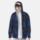 thumbnail image 2 of Balery Christmas Tree Sudadera ligera de manga larga con capucha y protección solar UPF 50+ para hombre y mujer, ideal para pesca y running-Medium, 2 of 7