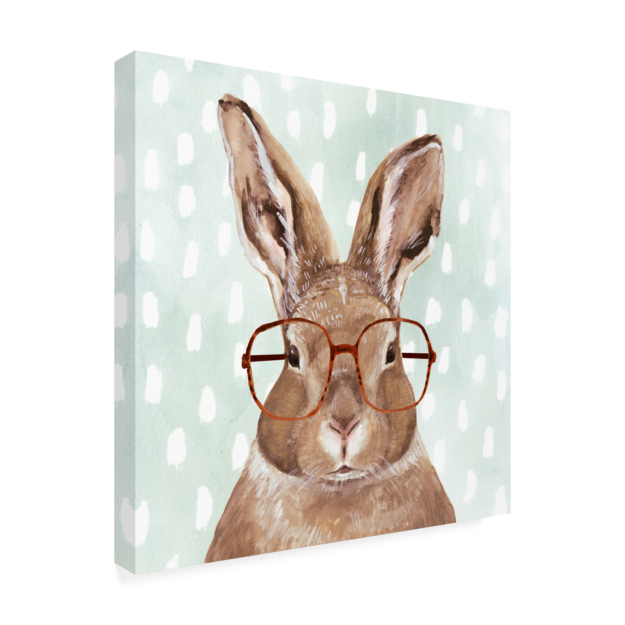 Trademark Fine Art 'Four eyed Forester III' Canvas Art by Victoria Borges