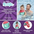 thumbnail image 3 of Puddle Jumper AquaStar Fabric Toddler Swim Aid, Unicorn, Up to 40 lbs Weight Capacity, 3 of 14