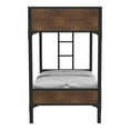 thumbnail image 4 of Furniture of America Baron Metal Twin over Twin Bunk Bed in Black, 4 of 11