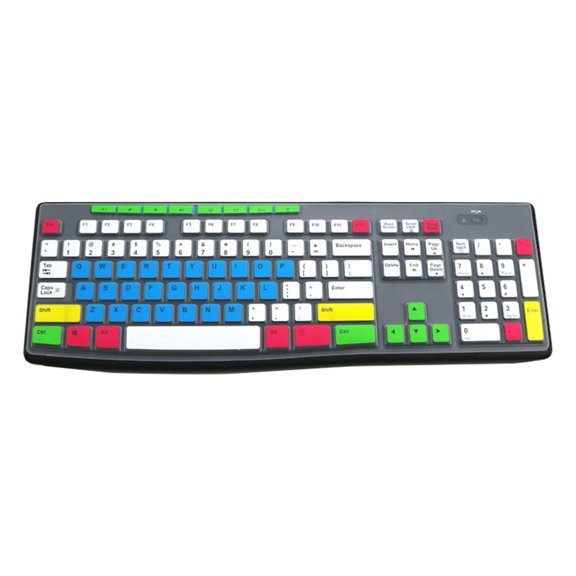 Silicone Keyboard Cover For K260 K270 MK295 MK275 Models Protector Spills proof for Office Home School