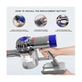 thumbnail image 5 of compatible V7 Battery Adapter 21.6v compatible V7 Animal/extra/mattress/absolute/trigger/allergy Vacuum Clean_Gift Of G, 5 of 5