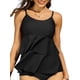thumbnail image 1 of Charmo Womens Flowy Tankini Tops Bañadores en Capas, 1 of 6