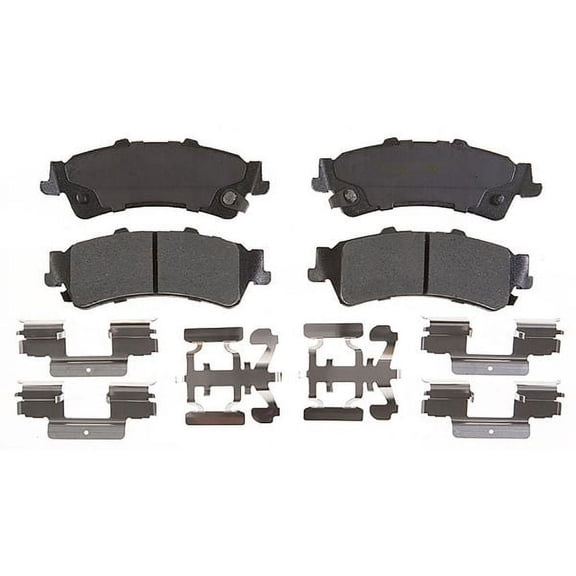 Disc Brake Pad Set Fits select: 1999-2007 CHEVROLET SILVERADO, 1999-2007 GMC NEW SIERRA