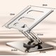 thumbnail image 5 of Soporte para portátil de aleación de aluminio, soporte giratorio para computadora, soporte de disipación de calor, soporte plegable para iPad, soporte adecuado para lectura y pintura, 5 of 5