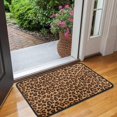 thumbnail image 2 of Brown and Black Leopard Print Door Rugs,Washable Non Slip Door Mats Indoor,Decorative Door Mats,Entry Mat Indoor for Entrance,Bedroom,Kitchen,Bathroom,30"x17", 2 of 6