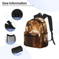 thumbnail image 3 of Balery Adorable Calf Butterflies Champagne Mochila para Mujeres y Hombres, Mochila Ligera Casual para Viajes, Mochila Clásica Básica para la Universidad, 3 of 6