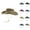 Khaki, variant on Waterproof Fisherman Bucket Hat - Outdoor Sun Hat Rain Camping Vintage Washed Sun Hat With Brass Buckle And Unisex Outdoor Jungle Fishing Cap For Hiking And Camping