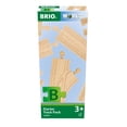 thumbnail image 1 of Juego de vías de tren de madera BRIO World 36099 Starter, 12 piezas, 1 of 5