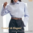 thumbnail image 2 of WHIPPY Women Leather Belt with Automatic Buckle Ladies Ratchet Leather Belts for Jeans Dresses Pants, 2 of 7